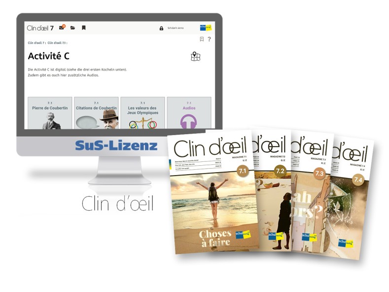 Mockup Bildschirm SUS Plattform und eleve