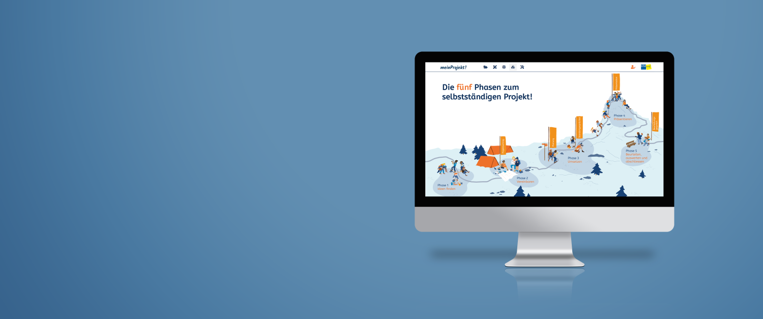 Projektebegleiten A3 Screen Mockup 1 v2