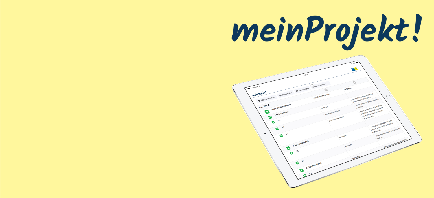 meinProjekt iPad Banner