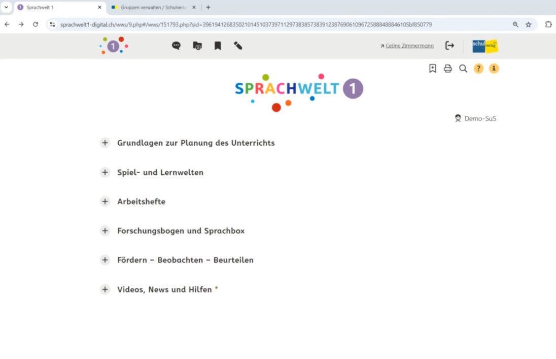 Titelbild SPRACHWELT Screen Video